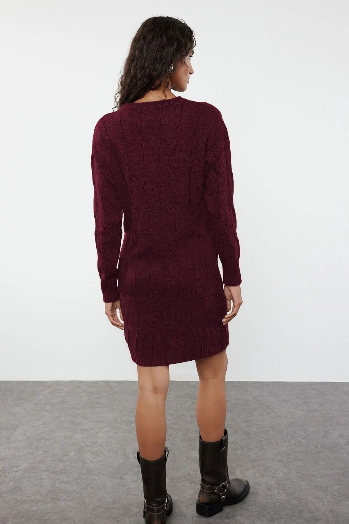 Haljine TWOAW22EL0027 - bordo [djesi-src-963a1d43c3526baefd79595c9e0778e63d0ada9d32e61467cb673213b1259689]
