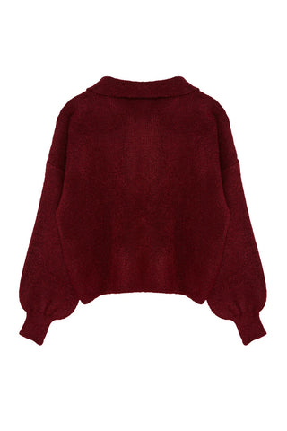 Kardigan TWOAW25HI00162 - bordo [djesi-src-a61602a2d7fba2ef6ea1e53b84b1877541969ffcb3c2c34d061d8576df0bfb4b]
