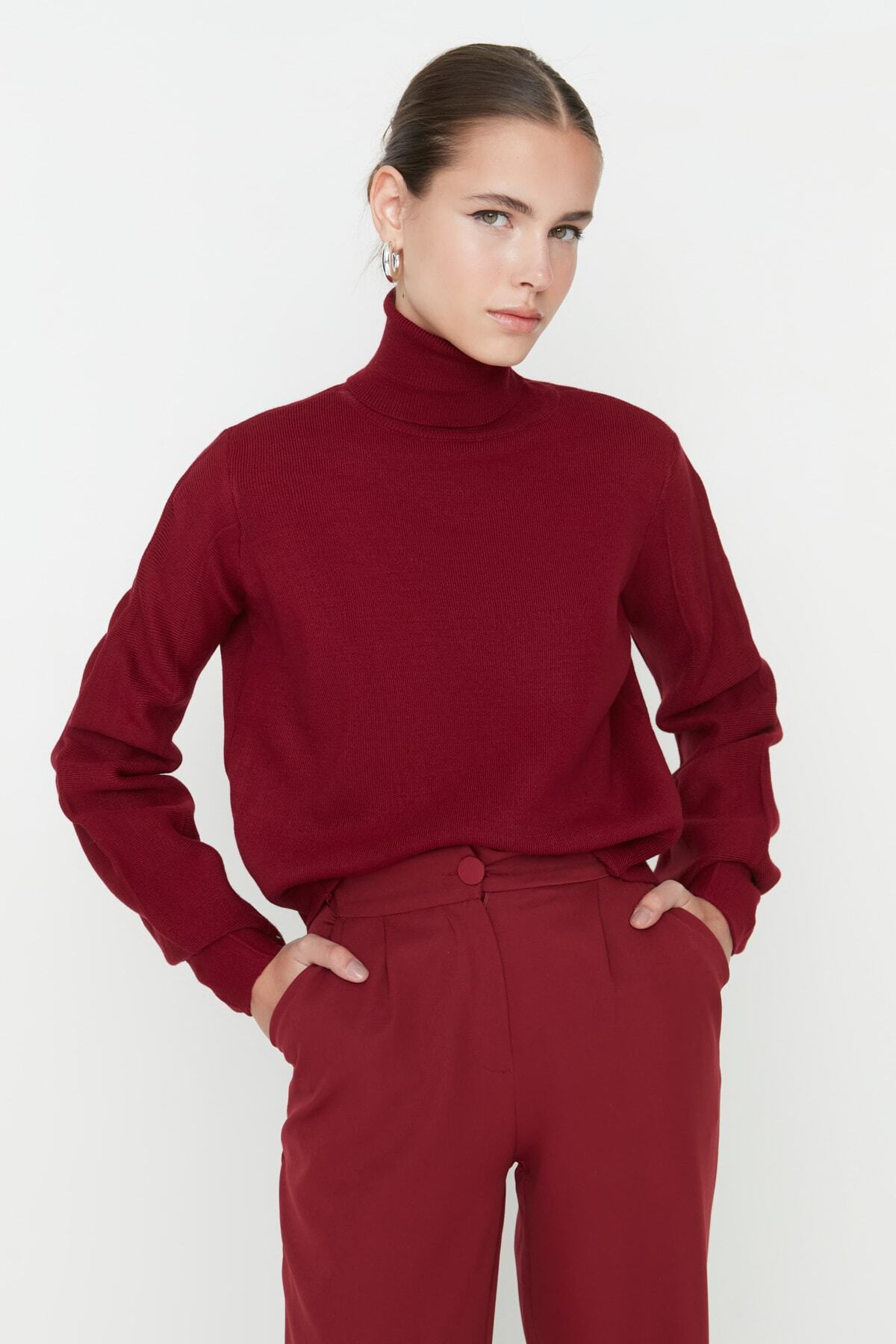 Džemper TWOAW21KZ0485 - bordo