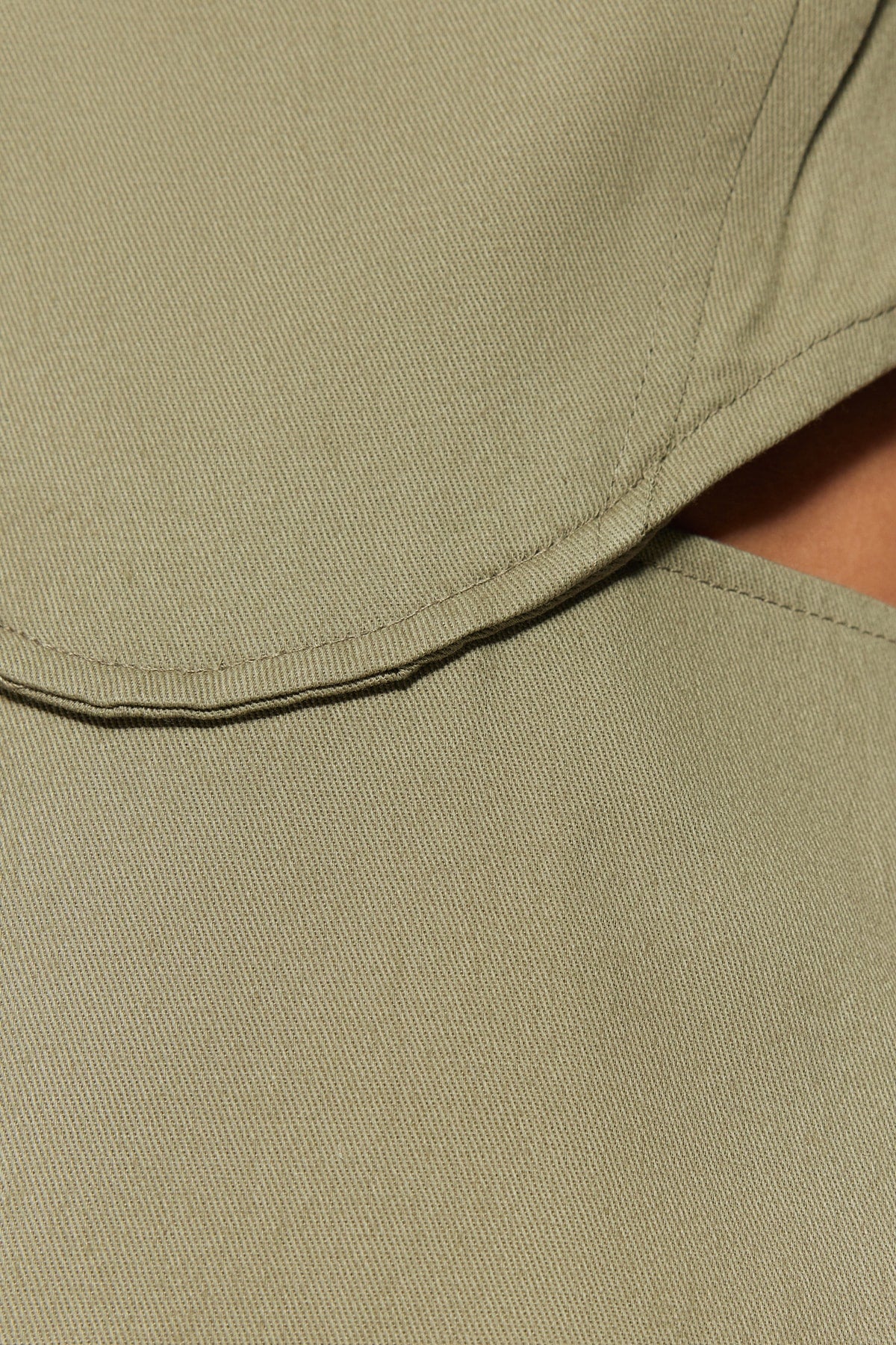 Haljine TWOSS23EL00596 - khaki