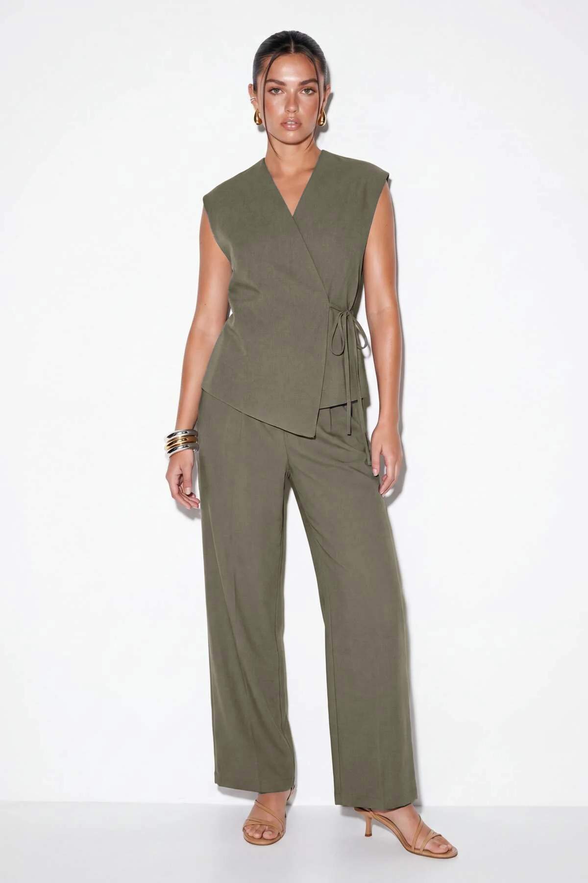 Pantalone TDRSS26AU00036 - khaki