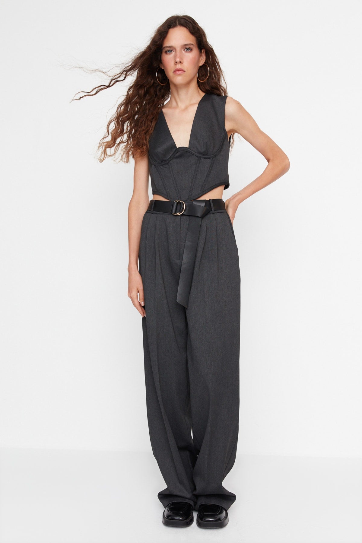 Pantalone TPRAW23PL00016 - siva [djesi-src-c32724c91a6bfd62d68b471123e5129d3e8c0b57d5f574f60b9c6aaf6b7ae208]