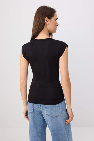 Bluze TWOSS26BZ01016 - crna