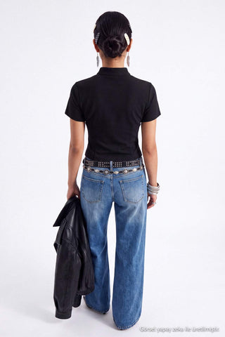 Bluze TWOAW27BZ00067 - crna