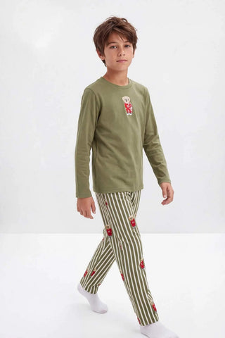 Pidžame TKDAW26PT00013 - khaki [djesi-src-49f833b4bae3495be80ad61e380864f86e9c47aabc836bfe6e94ef7886dd9525]