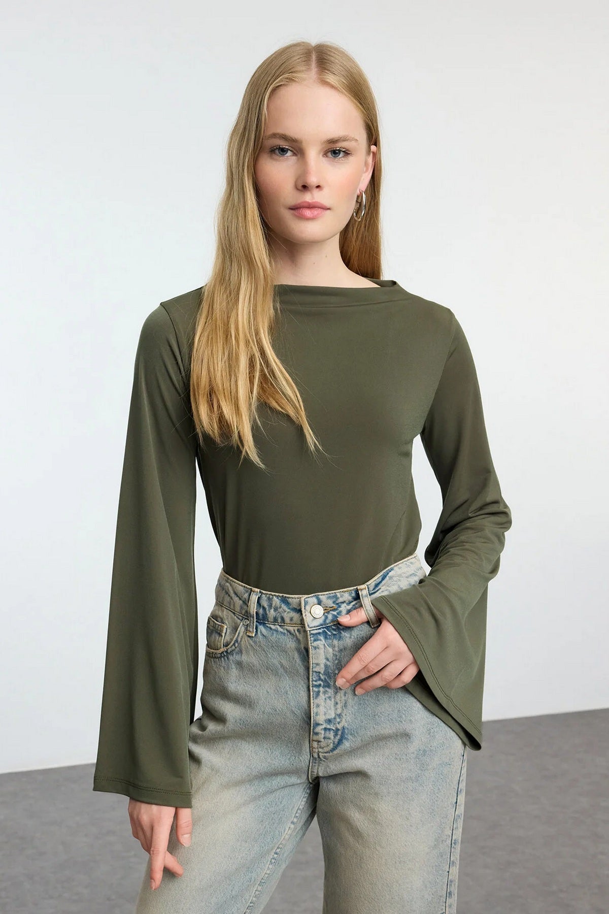 Bluze TWOAW25BZ00203 - khaki [djesi-src-abb7cb9400737452b41f5f3dc8a325898abc0f3d36a7ec1c0adf3ff5ea02b655]