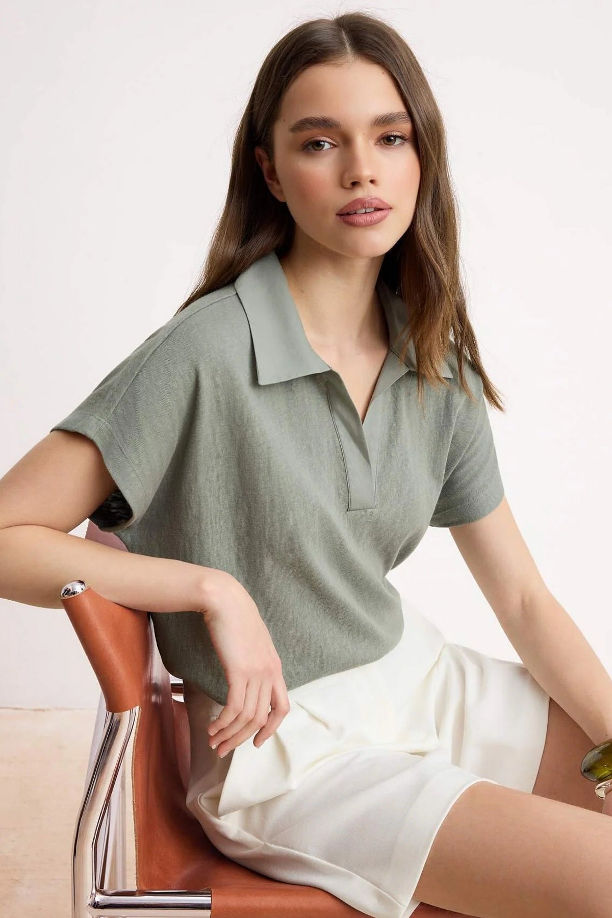 Majice TWOSS26TS00078 - khaki [djesi-src-459b1b12600849831e2781a93c6008c93866339800b09a99b19c2788ecfe2652]