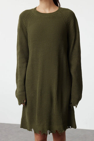 Haljine TWOAW24EL00113 - khaki [djesi-src-d33acc30d6ffc3101b711e35139e2aa117db467724f892a0e7ad94a48f65aca6]