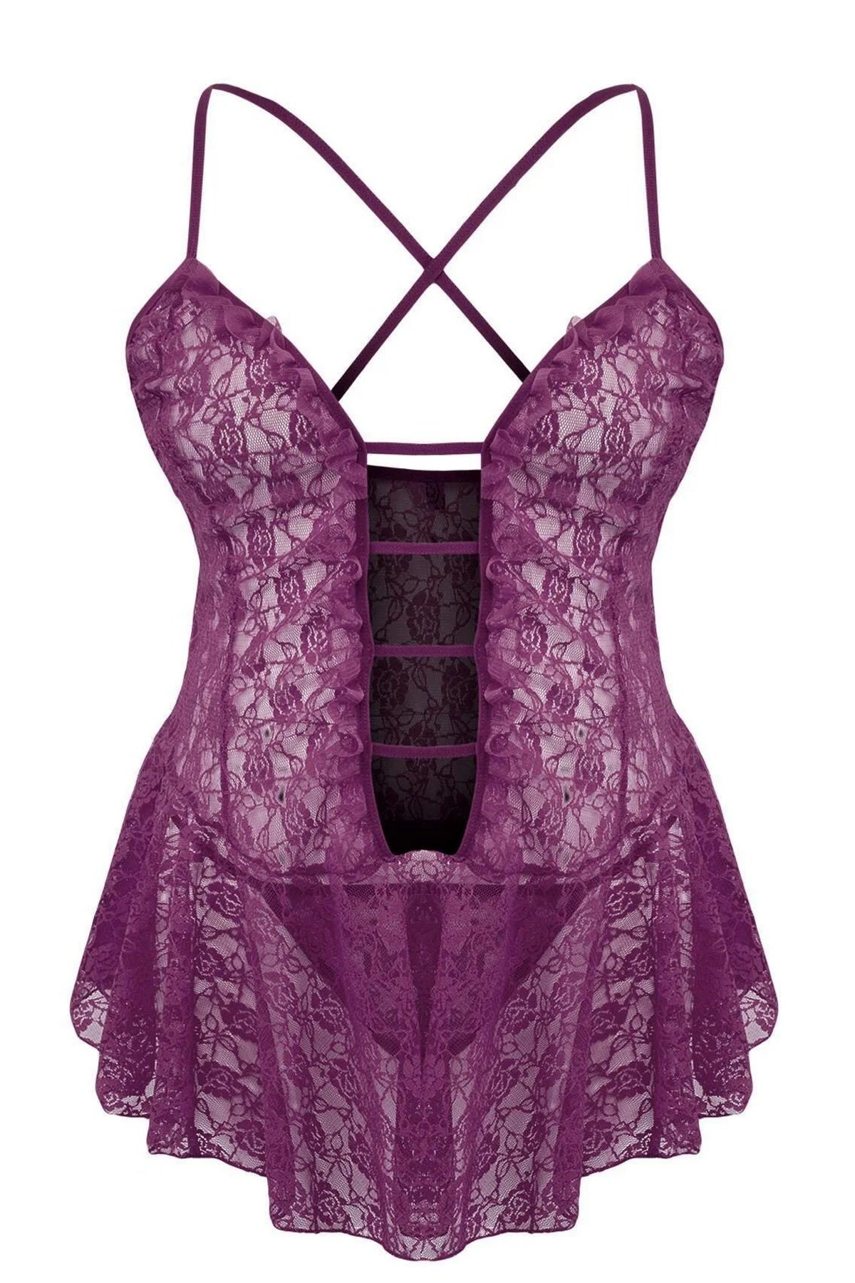 Babydoll spavaćica TBBAW26DH00002 - ljubičasta [djesi-src-f881be7819feebc7dd476e01d1e3481136119330efbdfbd55c6d7e3a0a0beee1]