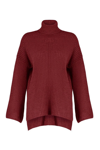 Džemper TWOAW23KZ0054 - bordo [djesi-src-28a1ba24d0507bbfc67cf31a4f3ec913b330846c6c99f45f52f85f6ae1fbe971]