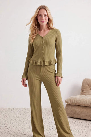 Pidžame THMAW26PT00126 - khaki [djesi-src-9f96555f5f3a6428803e7ee81be298ce79b8a4159055157b3763865f5da6481b]