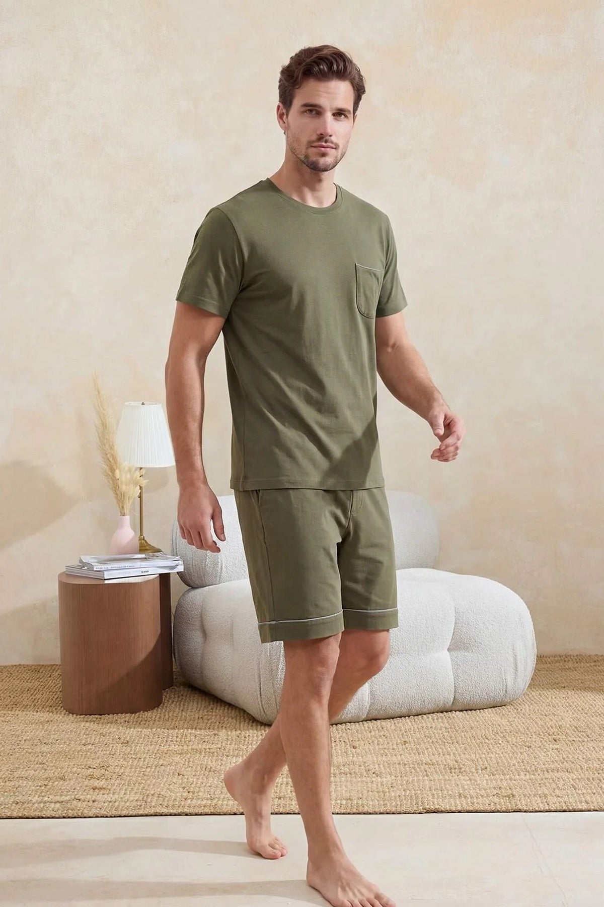 Pidžame TMNSS24PT00021 - khaki [djesi-src-378c6b25765aab96babc1f16e302a7ac7e918a16f92af5d56eea219bd5b3f422]