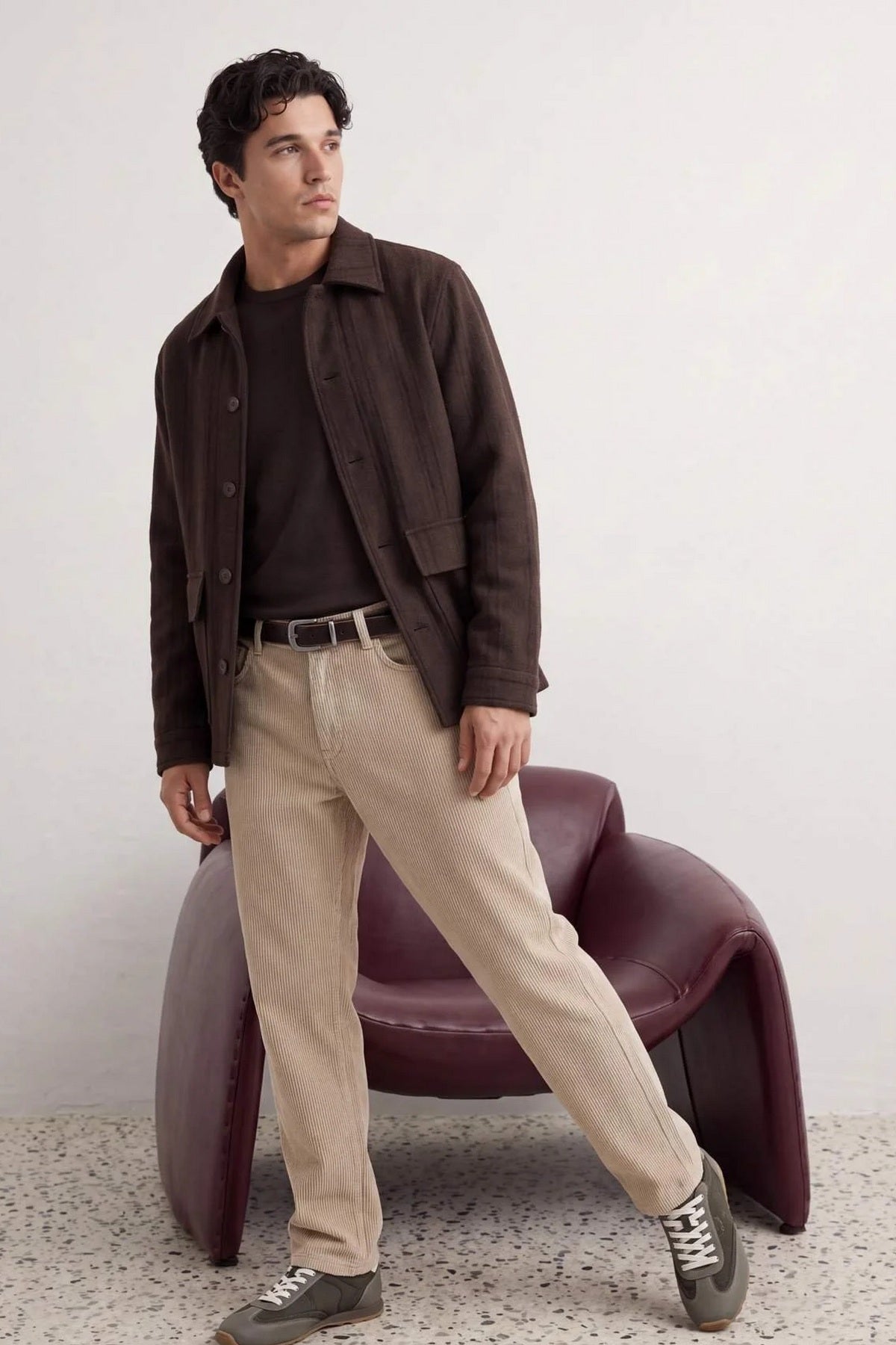 Pantalone TMNAW27PL00013 - kamen [djesi-src-d77e02f79f54112634e90e2077b8c7d459e5a2f68e6420777f5d12fcddbbd6c7]