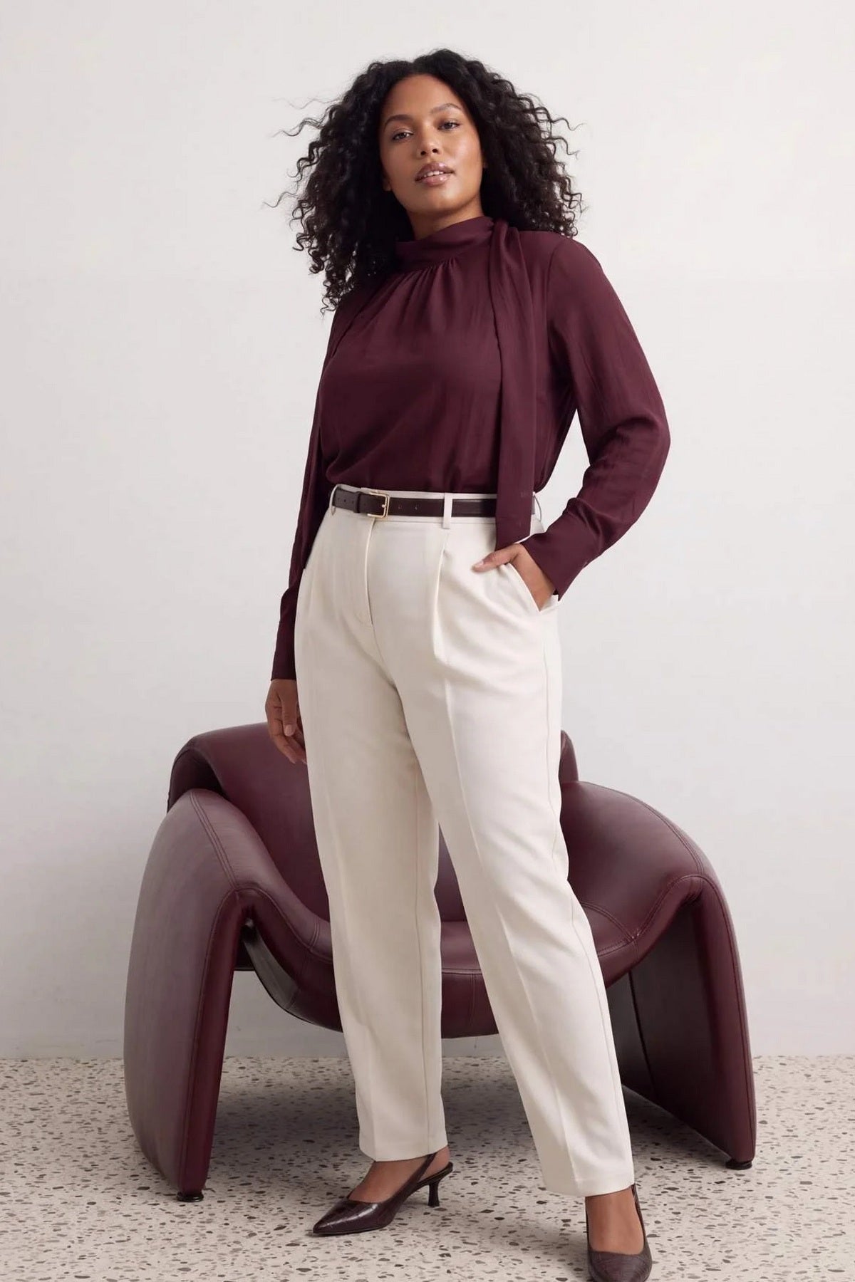Pantalone TBBAW27AR00036 - ekru [djesi-src-87fc6f57463a3c832acaa697d199f9140a5be3e14efa6290e39ddf0358f6fc25]