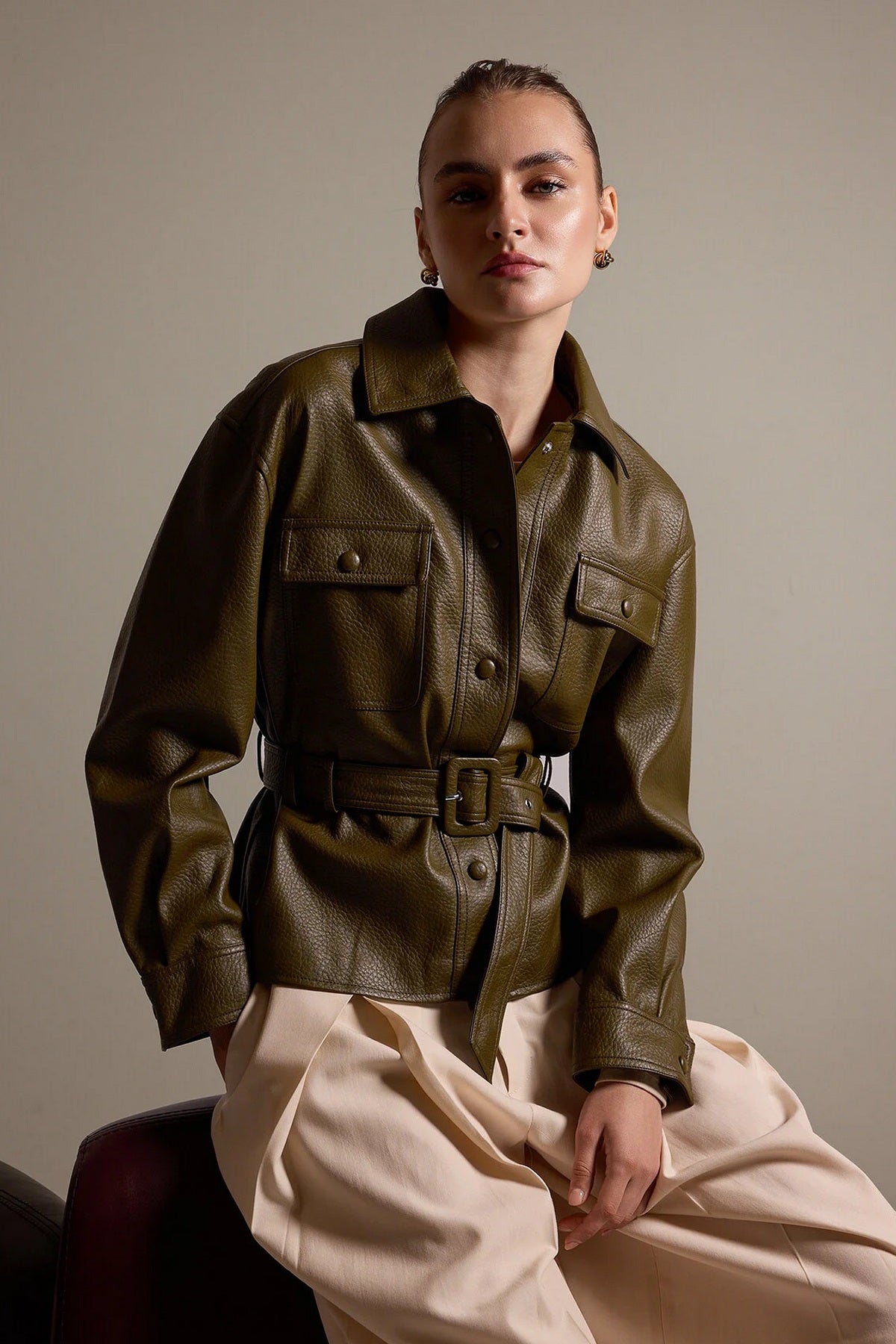 Jakna TWOAW27AW00001 - khaki [djesi-src-996013b5e5482b5c6bfb327493ecdeaeda96e935386d34f10c1e073124c345e9]