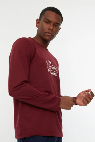 Pidžame TMNAW22PT0759 - bordo [djesi-src-fa627ff1b969ee8d91991c33e8ab636b8c57cdd4891df82bc1307e501a1b7b59]