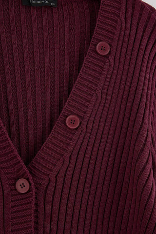 Kardigan TBBAW27AV00029 - bordo [djesi-src-984c336f051cb72029fe2427a3df7b5a78a962283fa14e398fc6017ec0efaf1a]