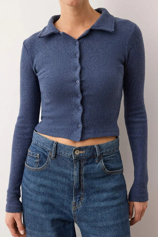 Bluze TWOAW22BZ0522 - indigo [djesi-src-fe367eb7a5c2f421c07812d6d6036395f162d8a6c58f1db5862d198c348a0025]