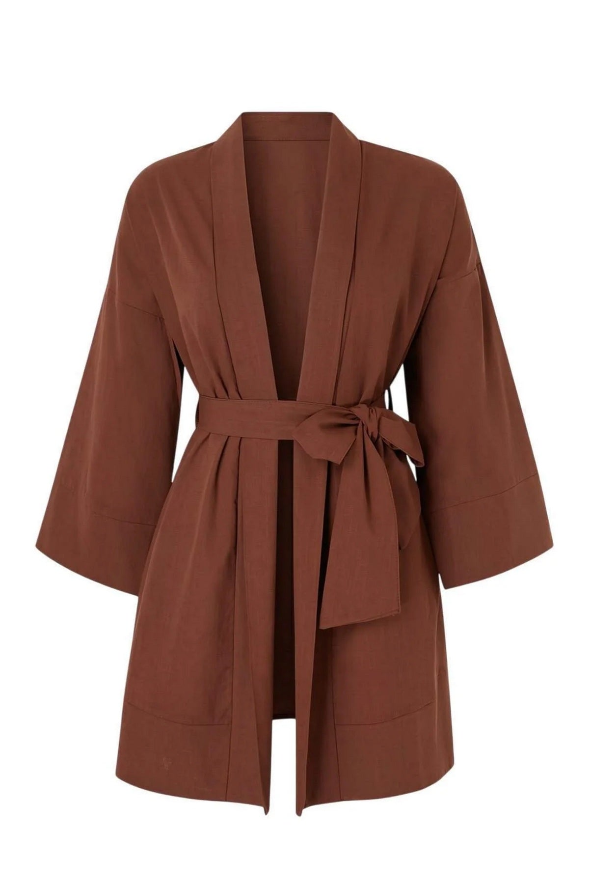 Kimono TBESS23KM00080 - braon [djesi-src-666989f01922f23ba19e5e21fa50df9c0a948c05d30e337a5973ab5e1ab9d17e]