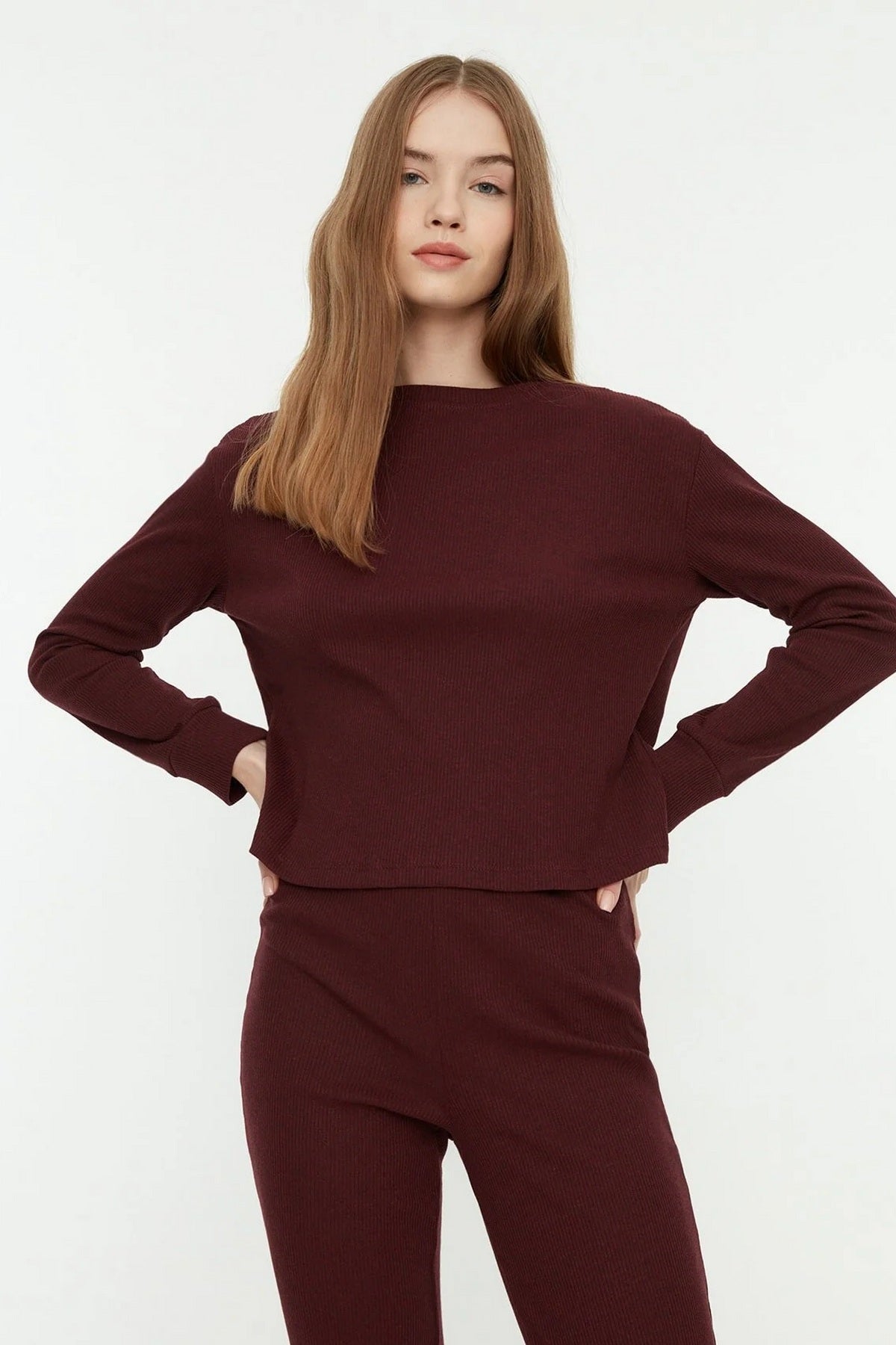 Pidžame THMAW21PT0009 - bordo [djesi-src-a0429990ae18a9e3dc1bf73aa9276b30926fdcf80b94518d3a7413bc3768e8ac]