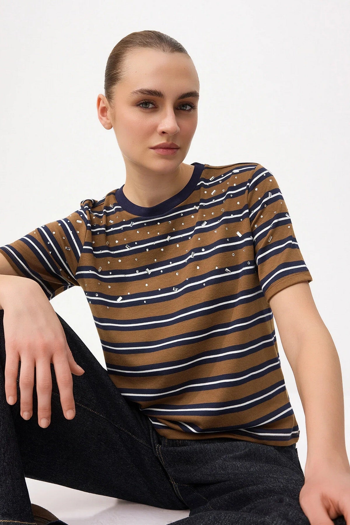 Majice TWOSS26TS00121 - braon [djesi-src-1c57389406f6922d01a28e3ee68c5990297b545bbf26472aff97912d78227c0d]