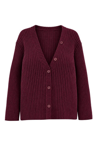 Kardigan TBBAW27AV00029 - bordo [djesi-src-f65c338db191b16c09832d7ac6145863a72e03cc9a03ab35ba6592e46b5c8815]