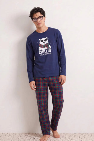 Pidžame TMNAW27PT00035 - teget [djesi-src-6a80d4ba43ecbf691754baef77b24ea1e4d7961210288d6fd636735ca7841733]