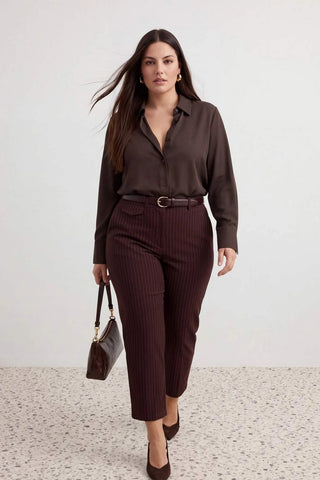 Pantalone TBBAW27AR00017 - braon [djesi-src-857f210472850b675eccd45734be1d103564c5cd89999bf3b3b97dc3dcab3eab]
