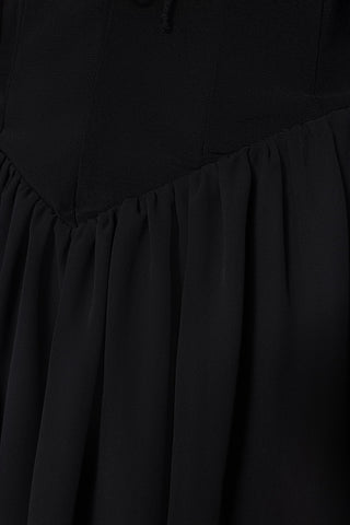 Haljine TPRSS23EL00096 - crna