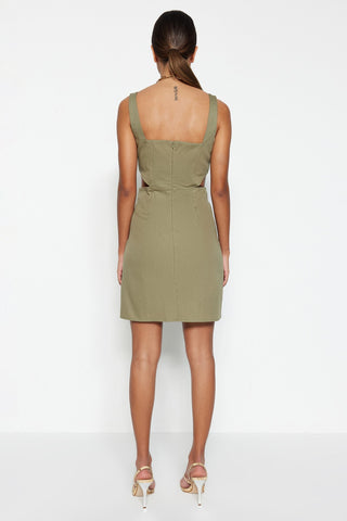 Haljine TWOSS23EL00596 - khaki