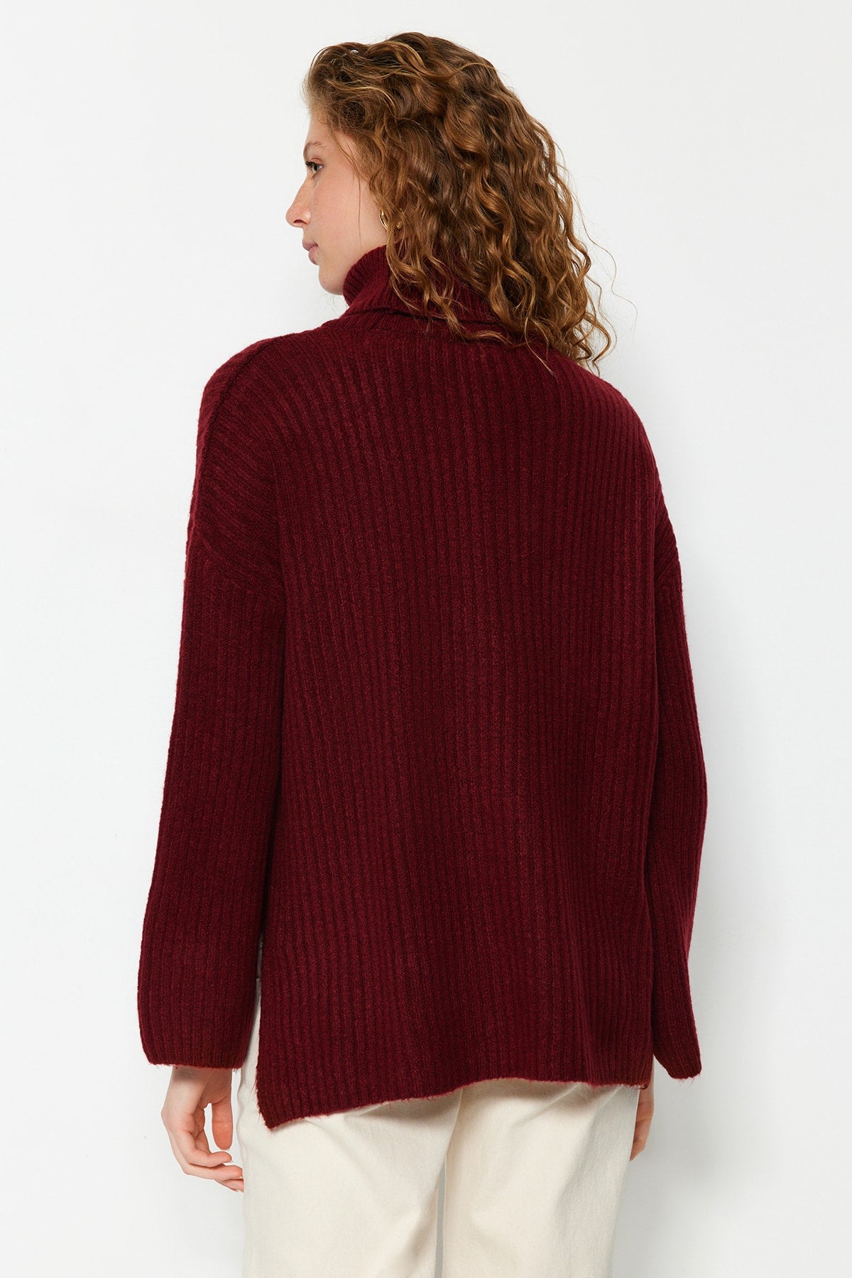 Džemper TWOAW23KZ0054 - bordo