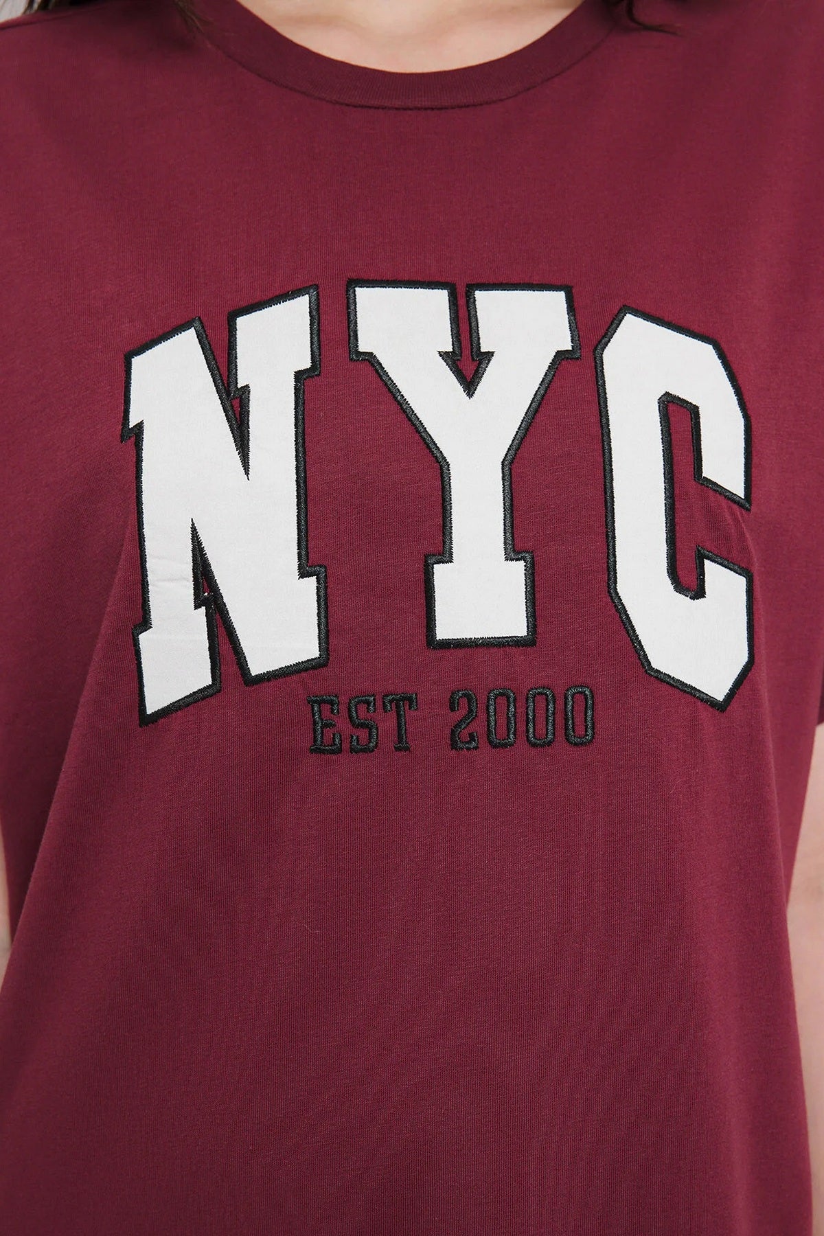 Majice TWOSS25TS00069 - bordo [djesi-src-e89c12910149ebce6e51678a198553ce4816f3ba1019cee338b4d84667539272]