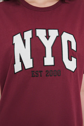 Majice TWOSS25TS00069 - bordo [djesi-src-e89c12910149ebce6e51678a198553ce4816f3ba1019cee338b4d84667539272]