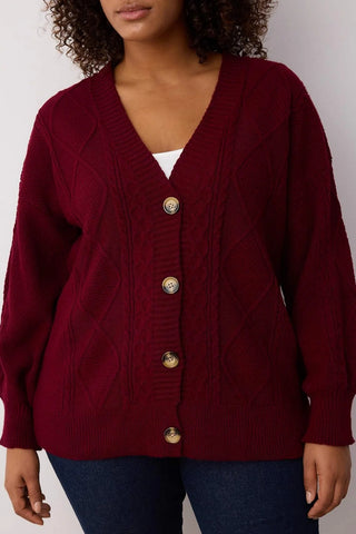 Kardigan TBBAW23AV00085 - bordo [djesi-src-2b4d53b39325f97468aabb7948bf4702cb7fd194d05f68dbb5652f2de9c5afa9]