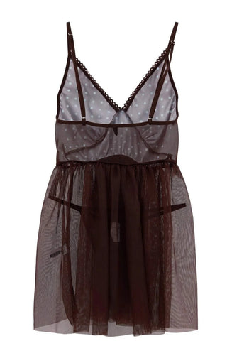 Babydoll spavaćica THMAW27LL00025 - braon [djesi-src-6fe6987ce6f1a8d21372ec1e18dc1d45909889c3ccdcc688a2cdc735a05f01e0]