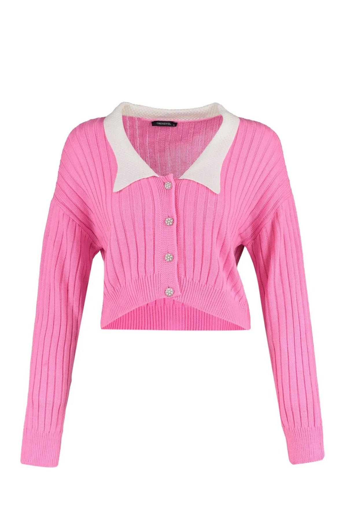 Kardigan TWOAW23HI00519 - roze [djesi-src-cd2775f441fe689dd6004480f098761fe870370e3b0980916bb10323cad6ca37]
