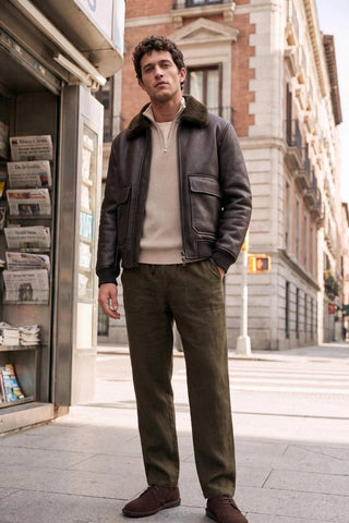 Pantalone TMNAW27PL00003 - khaki [djesi-src-13519b1dd4ecb547a6f77923c0aaaffeb8629a4e8719e52673743e1e566a35df]