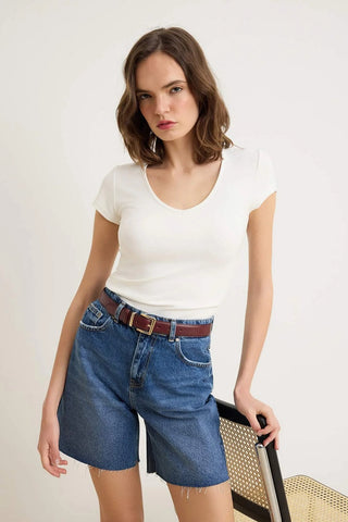 Majice TWOSS26TS00243 - ekru [djesi-src-1cffc930e504e86881df0362f49fd3e63604bc60561fb11b966966ccc77d5a89]