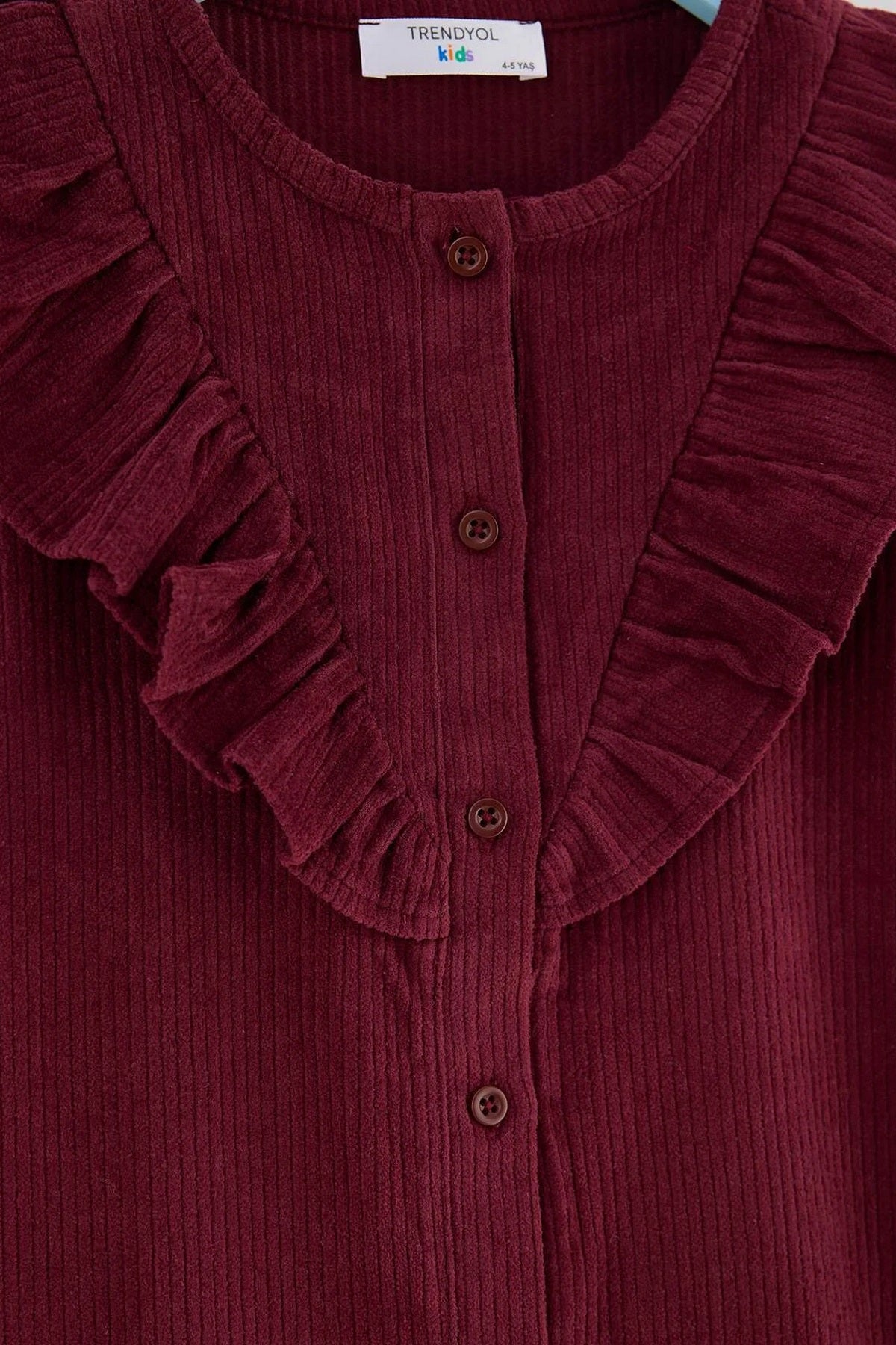 Košulja TKDAW27GO00012 - bordo [djesi-src-0557dd0f0e8b5d2e1d718c5728602fa316cefe090dfc3b1e2d3ec90b1ad24c8d]