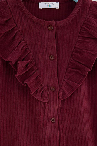 Košulja TKDAW27GO00012 - bordo [djesi-src-0557dd0f0e8b5d2e1d718c5728602fa316cefe090dfc3b1e2d3ec90b1ad24c8d]