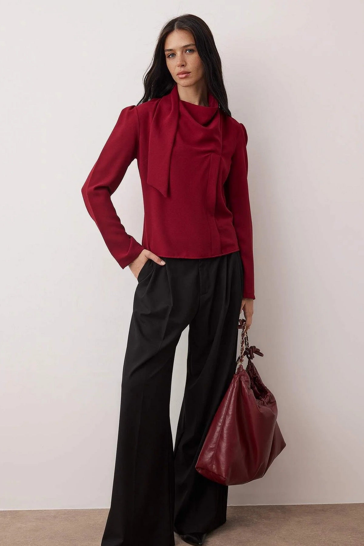 Bluze TWOAW26BZ00284 - bordo [djesi-src-a8c85705b3e9303707335381aaa3dfe713e5694126d5f620ec632a5cc337434f]