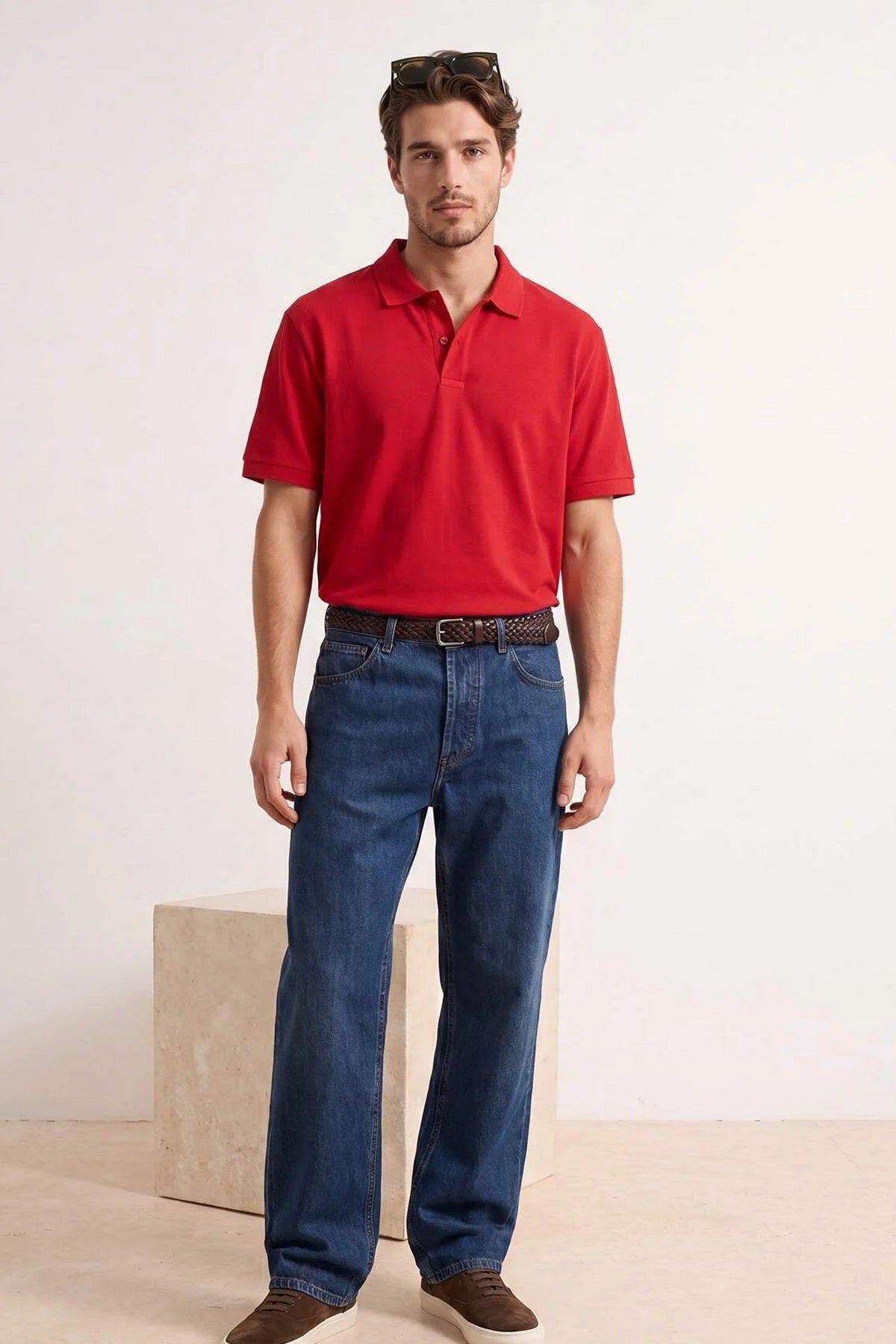 Polo majica TMNSS26PO00025 - crvena [djesi-src-247f39cf34ccc3acc997e171ac2baeceb79a8a622edce3afaf47a5a0586d4799]