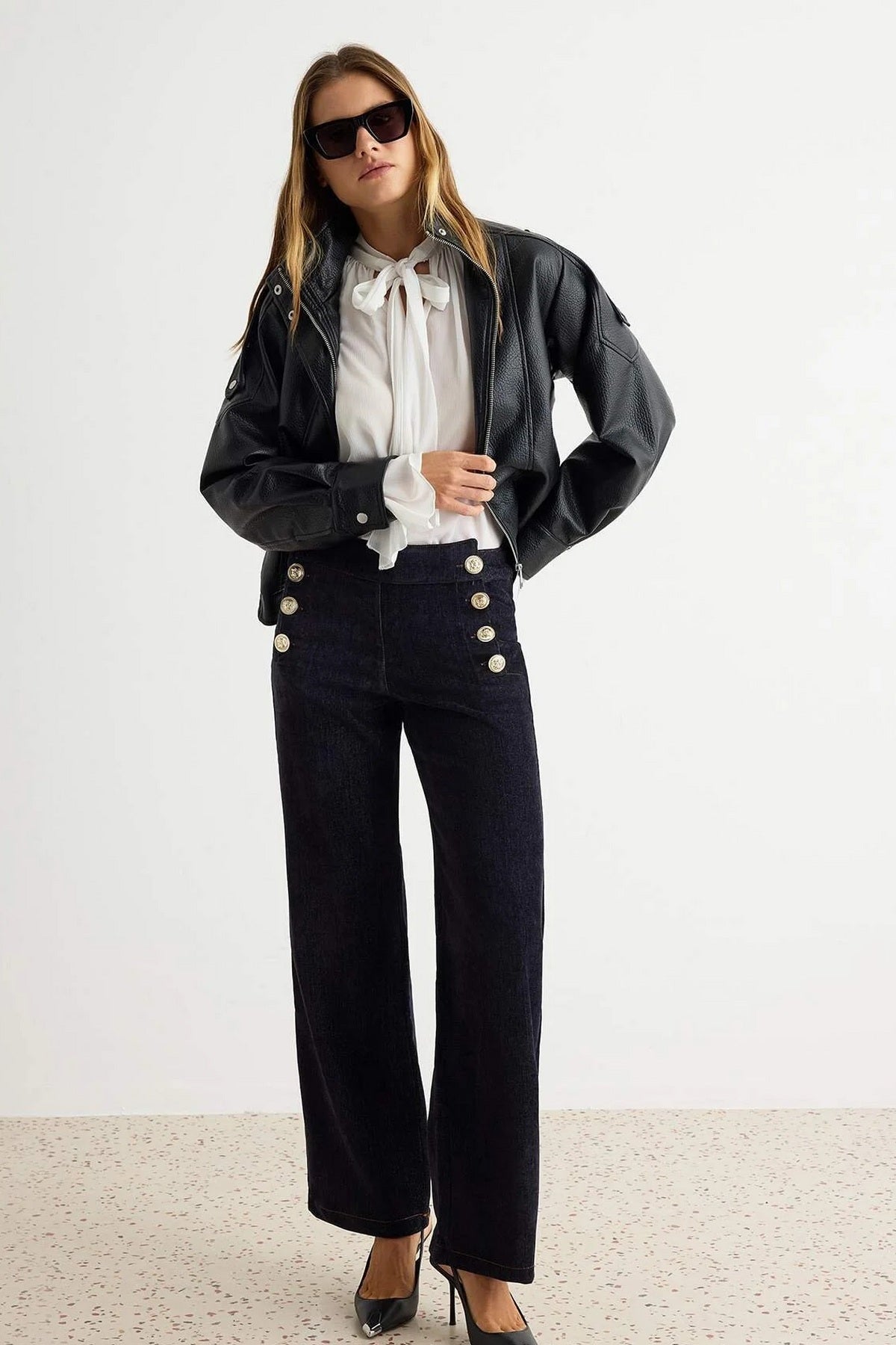 Pantalone TWOAW27PL00110 - teget [djesi-src-f878926304b9525dbee1f3d1f8485efcf866aa74bf850eb9fad650cccc5090cc]