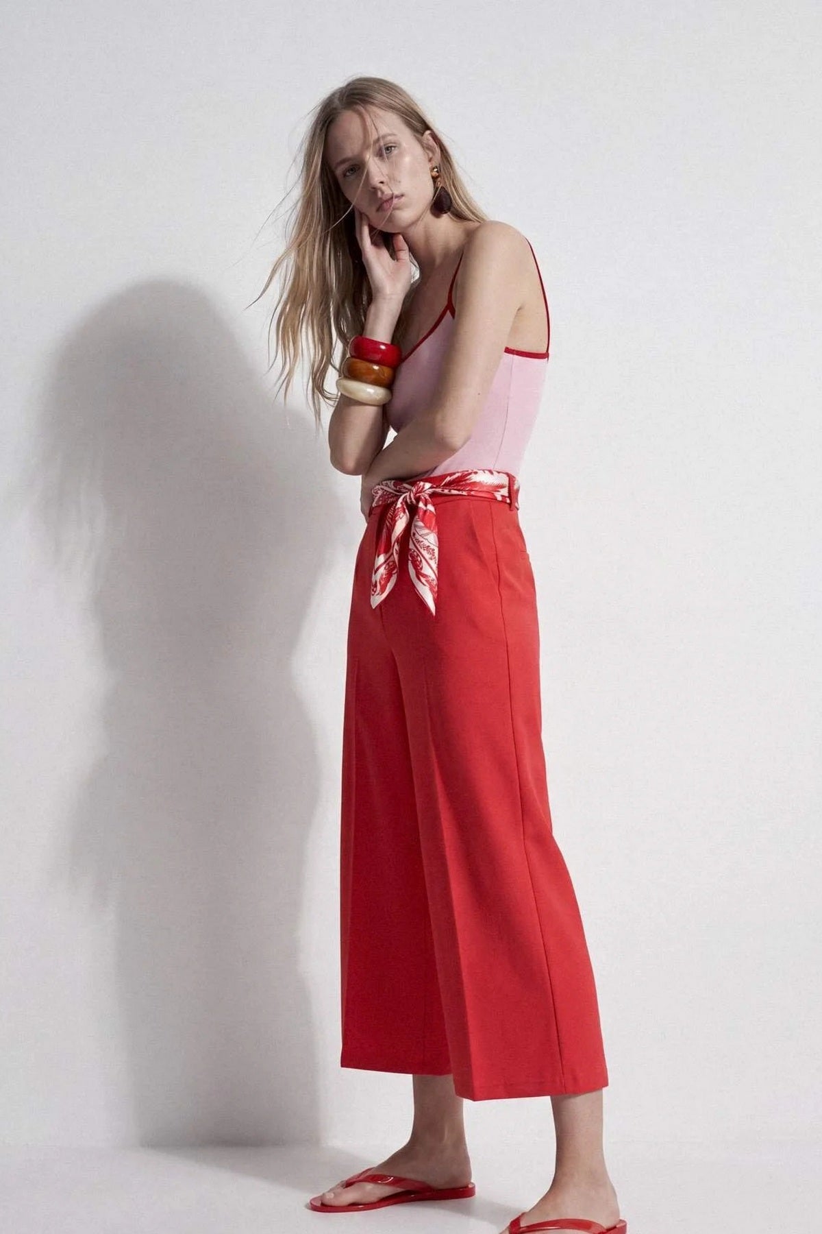 Pantalone TWOSS26PL00251 - crvena [djesi-src-42f5a656a78bbebde2d123f42046eaa14d66181314045f98cf633f8a941620e3]