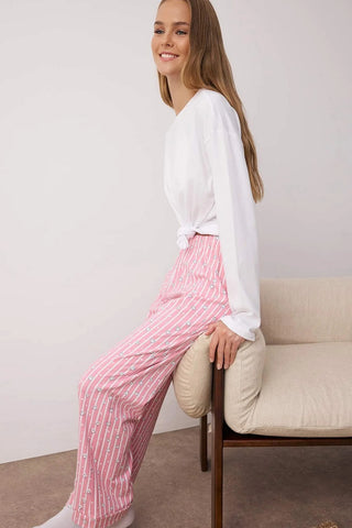 Donji dio pidžame THMSS23PJ00002 - roze [djesi-src-f1c031d3fe0d42c524be63825c63de7c4d1206cf9ab120a37828071562bbbb45]
