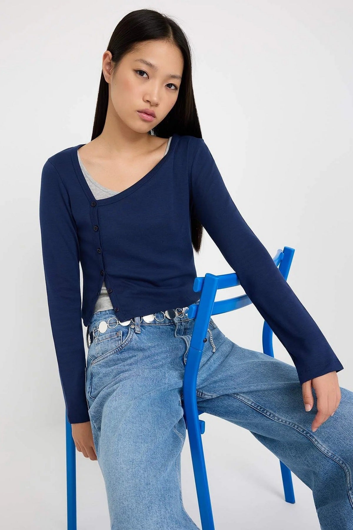 Bluze TWOAW26BZ00042 - teget [djesi-src-f25045f0128a4e45fe53d4cee0a0643b2faaebe9890855c3a271c13f4bd0dbc9]
