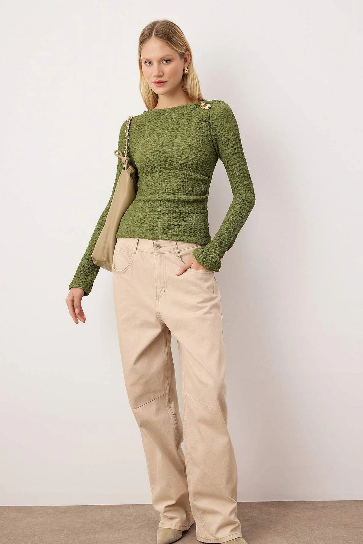 Bluze TWOAW26BZ00134 - khaki [djesi-src-4b37c1d60c4b3c5d0ba3d2345d33ce4d44112b971c2ce04e44aaf05197d4b439]