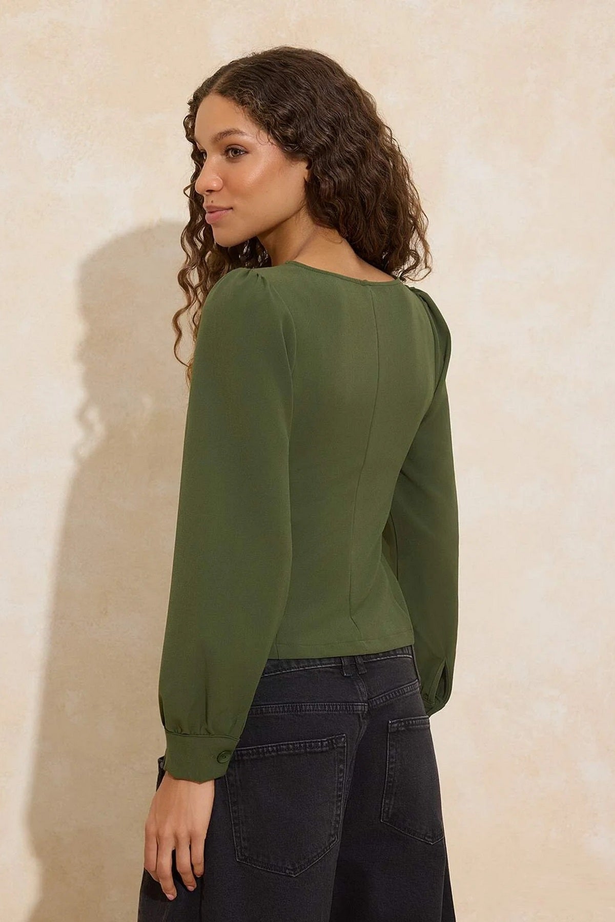 Bluze TWOAW23BZ00633 - khaki [djesi-src-30d728ea031ee8292f7532f5bbb5cb2ed7cd9311605f1feafaeea851628261f5]