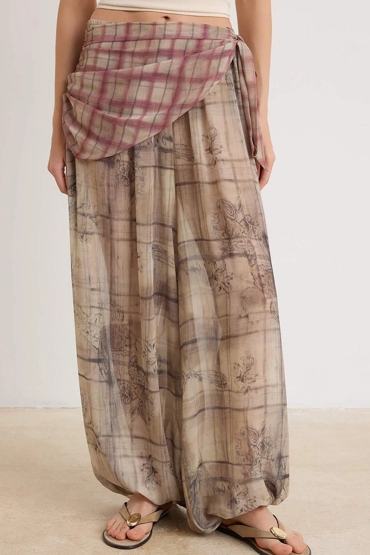 Pantalone TWOSS26PL00256 - Šareno [djesi-src-3dcac190cd504e05c1569dd74339bb600bbcce52ae5c70cb6c688a1c2fbbefc7]