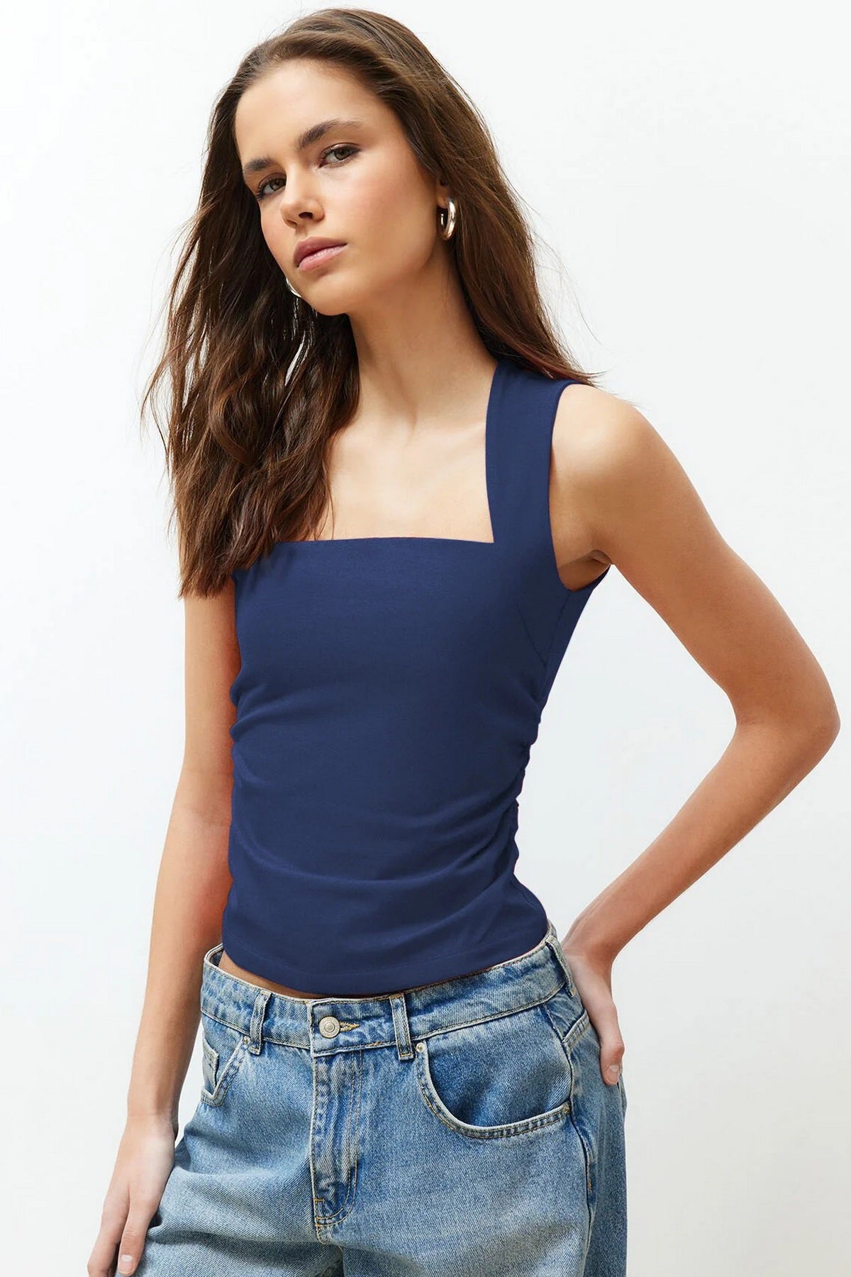 Bluze TWOSS24BZ00400 - indigo [djesi-src-8587b5ce5d95c2a79e6e7a363732ef2b1e24d69b20c543bbc7ccf1bda496b137]